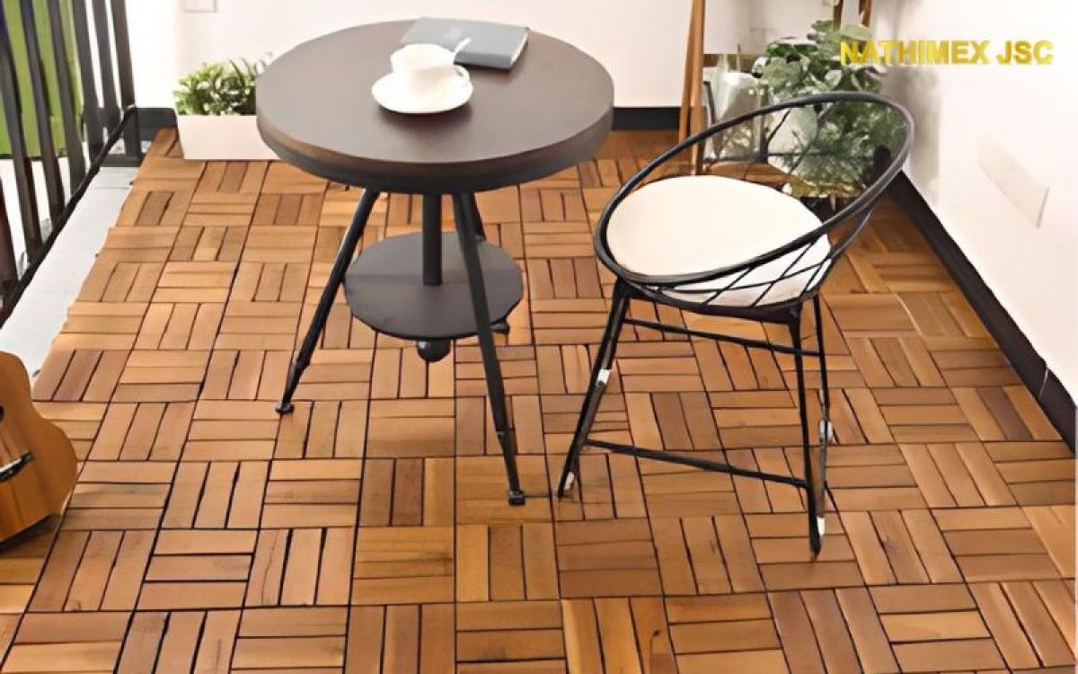 Great Advantages of Wood Deck Tiles in Interior and Exterior and its Global Applications.